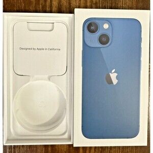 iPhone 13 mini box only (no iPhone) - blue